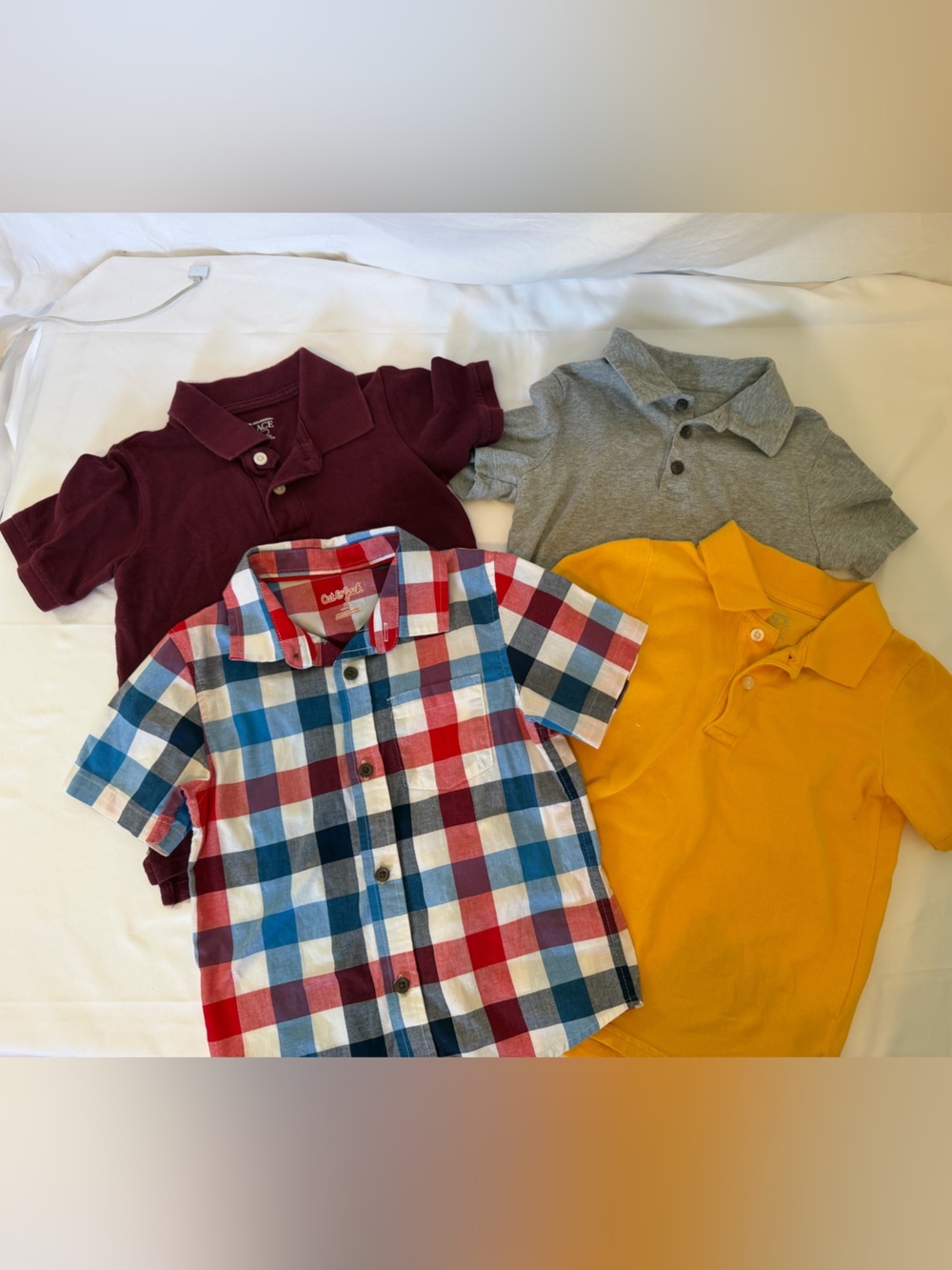 Boys 5T Shirt Bundle | The Children’s Place, Old Navy & Cat & Jack | 4 Tops